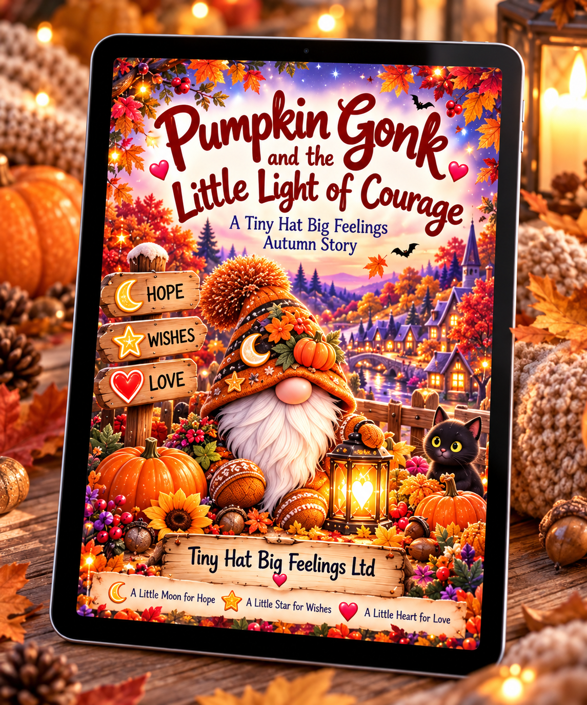 Pumpkin Gonk and the Little Light of Courage