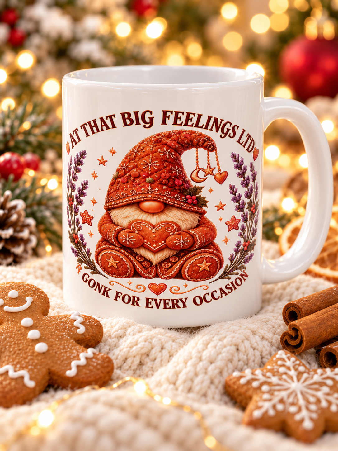 Gingerbread Gonk Mug