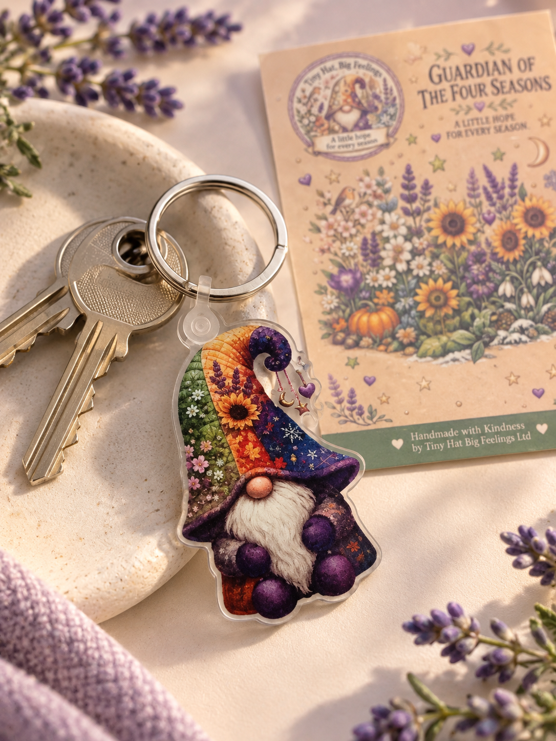Four Seasons Gonk Keyring