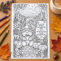 Pumpkin Gonk Colouring Page